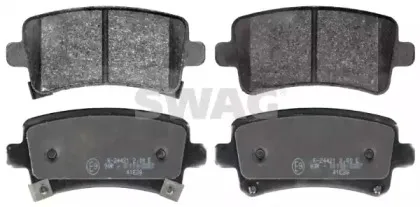 Комплект тормозных колодок, дисковый тормоз SWAG купить